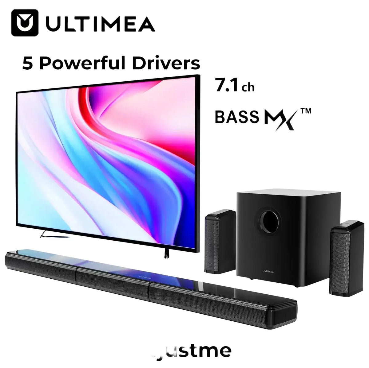 Ultimea Channel Home Soundbar — product view 1