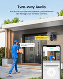 SHIWOJIA 4G SIM Solar Camera WIFI 6W Dual Lens 12X ZOOM