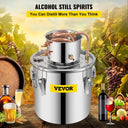 SucceBuy Gal Distiller Moonshine Alcohol Brew Water Wine