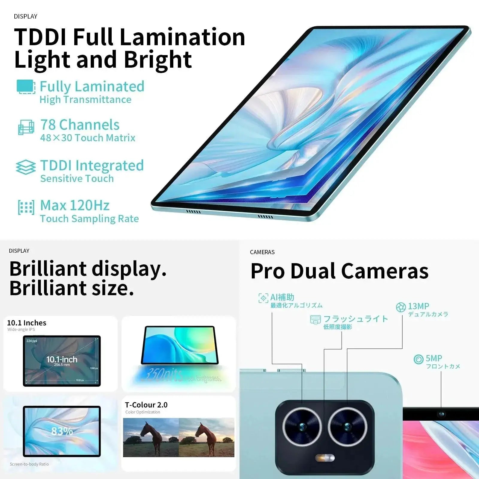 M50 Pro Android Tablet 256GB Storage 8GB RAM For Power Users