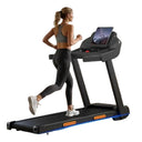 Home Incline Treadmill 16 Percent 12 Programs Bluetooth 400 Lbs