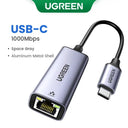 USB Ethernet Adapter Fast Connection For Laptop And Switch