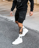 Men's Camo 2-in-1 Compression Shorts for Running Gym Basketball