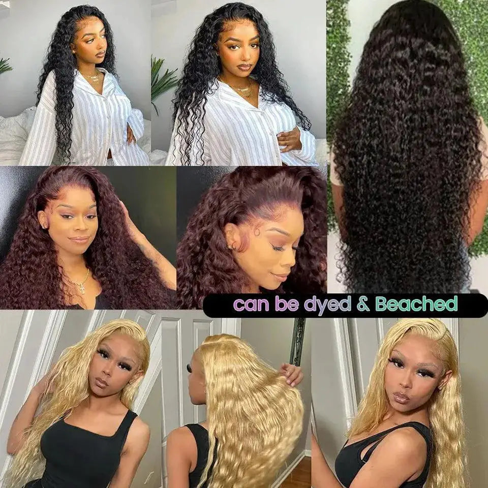 Brazilian Deep Wave Lace Wig 13x4 HD Glueless Pre Plucked
