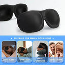 3D Sleep Mask - Ultimate Memory Foam Blackout
