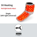 Red Light Ankle and Dorsum Heating Sleeve with Vibration Massage Function Relieves Foot Joint Pain and Fatigue Massage