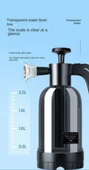 2L Hand Pump Foam Sprayer With 3 Nozzles For Car Wash