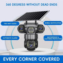 12MP Solar Outdoor Camera for Homes