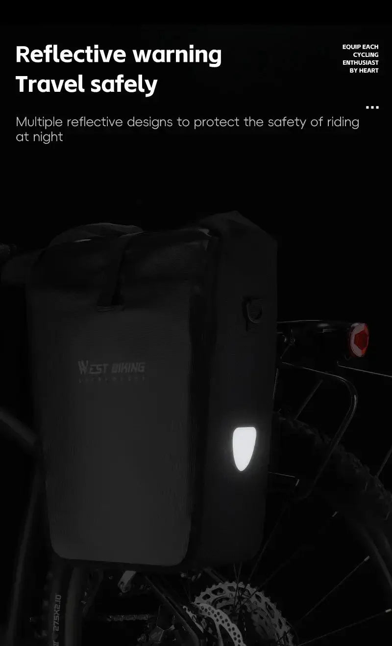 Waterproof Pannier Bag for City Commuters — product view 14