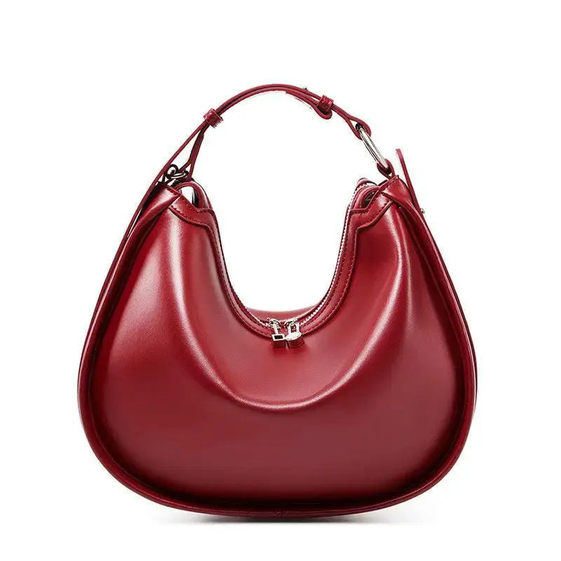 Yanatari Genuine Leather Crossbody Bag Vintage Style