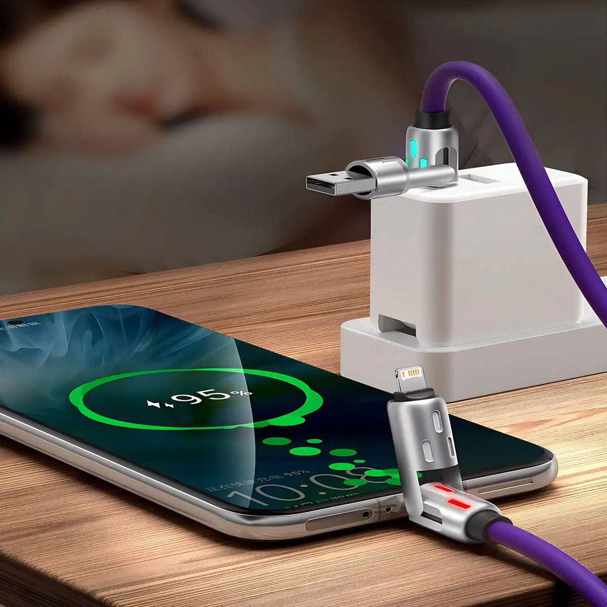 4-IN-1 240W USB Type C To USB C Cable PD Fast Charger Wire For iPhone 16 Pro Max 15 iPad Xiaomi Samsung Tablet 1M Data Cord