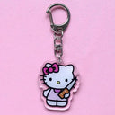 Anime Hello Kitty & My Melody Keychain Set for Fans
