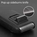 Mens Electric Shaver - Stainless Steel USB