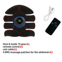 CAMMUO Wireless EMS Muscle Stimulator For Abs Buttocks Hip Trainer Tone Faster