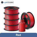 5KG ANYCUBIC PLA Filament 1.75mm Eco-friendly For FDM 3D Printer 3D Printing Material Failment For Kobra S1C K3C EU US Warehouse