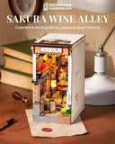 Robotime Sakura Wine Alley Diy Booknook Kit