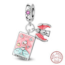 Charm Sterling Silver Tarot Card