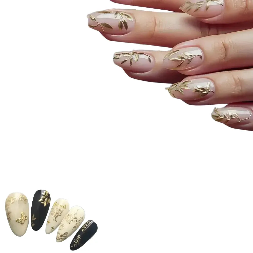 Gold Leaf Nail Art Stickers — product view 1