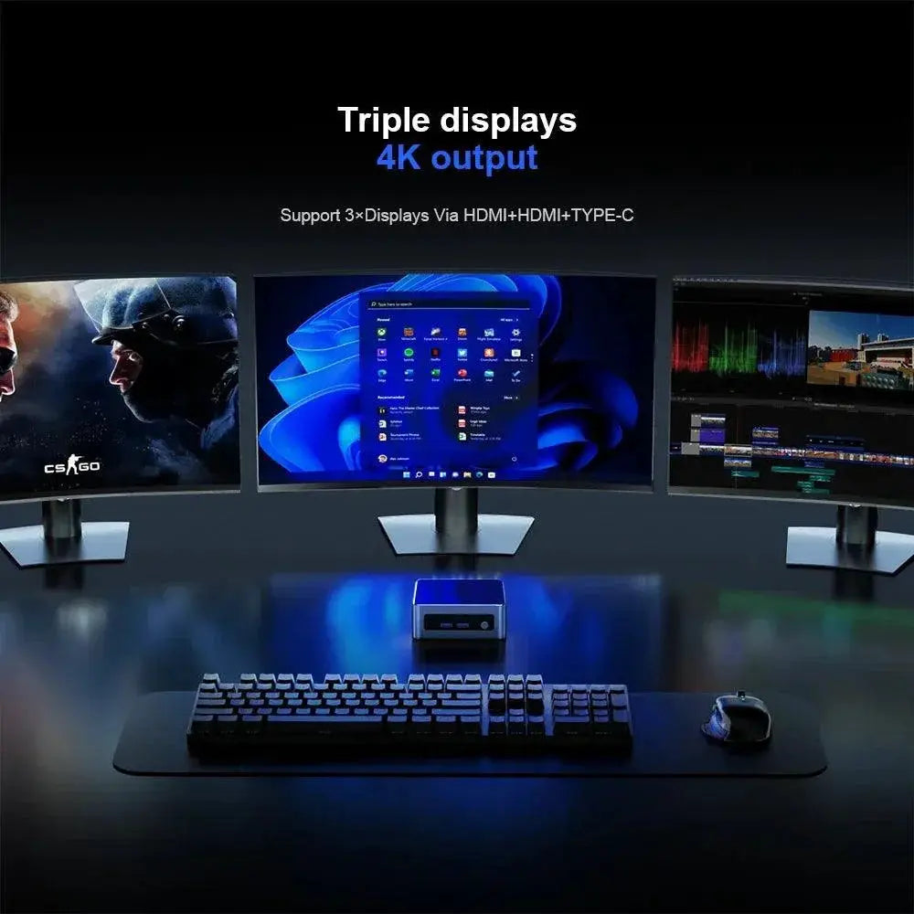 Chatreey AN2P Mini PC Gaming Desktop Ultimate Performance