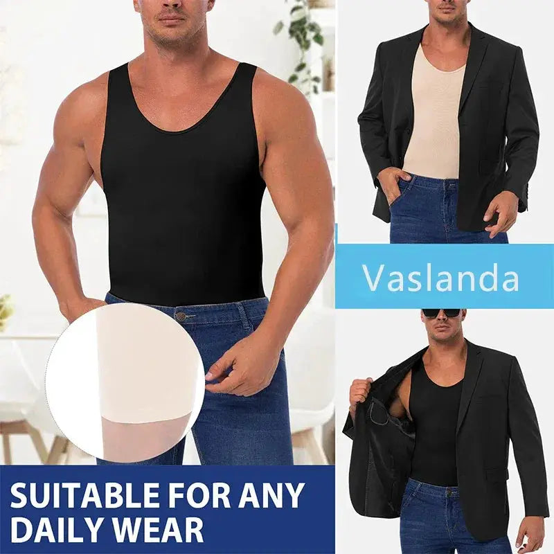 Men's Slimming Compression Bodysuit Ultimate Body Shaper