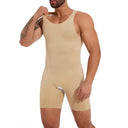 Seamless Bodysuit for Men Tummy Control