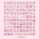 Sanrio Sticker Set With Cinnamoroll And Melody Characters