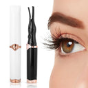 Portable Eyelash Curler USB Rechargeable Quick Heating