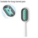 Pet Grooming Brush: Professional Cat Dog Hair Removal Comb