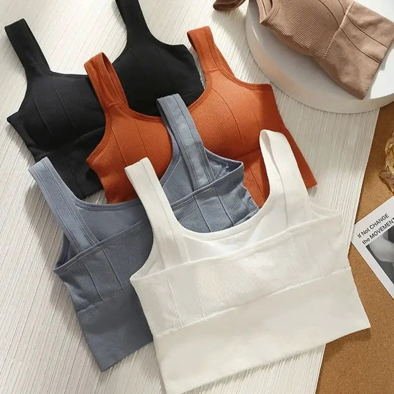 Seamless Shockproof Yoga Bra For Women Breathable Crop Top - OurLum.com