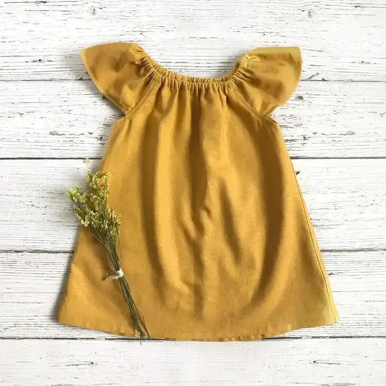 Summer Cotton Baby Girl Dress for Comfort and Style