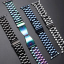 Stainless Steel Strap For Apple Watch Ultra 4 3 2 49 45 41 40 46 38 42 44mm Metal band Bracelet For iWatch Series SE 11 12 9 8 7