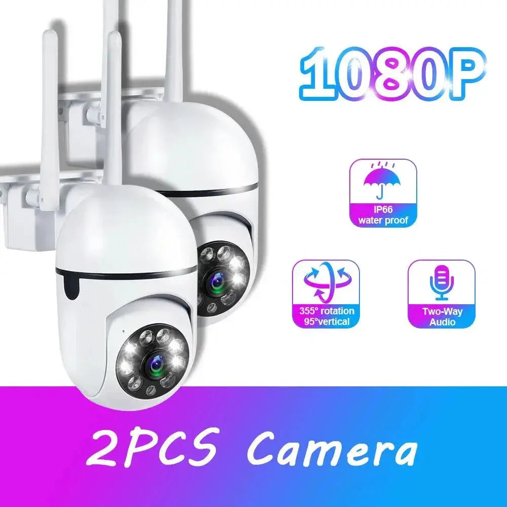 Outdoor Security Camera for Homes Edition AA — 1 White Camera 32G