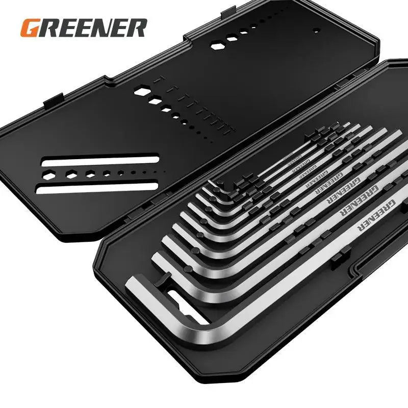 Greener Hex Wrench Screwdriver Set Universal Metric Tools