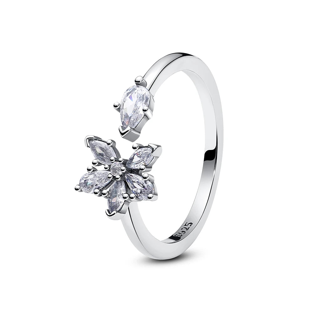 Sterling Silver Ring Sun Moon