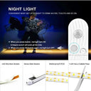 Motion-Activated LED Strip Light Customizable Smart Home Solution