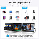 15.6 Portable Dual Monitor Laptop