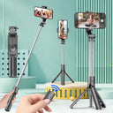 Selfie Stick Tripod - Detachable Bluetooth Remote