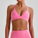 Quick Dry Yoga Bra Women Comfortable Back Fit