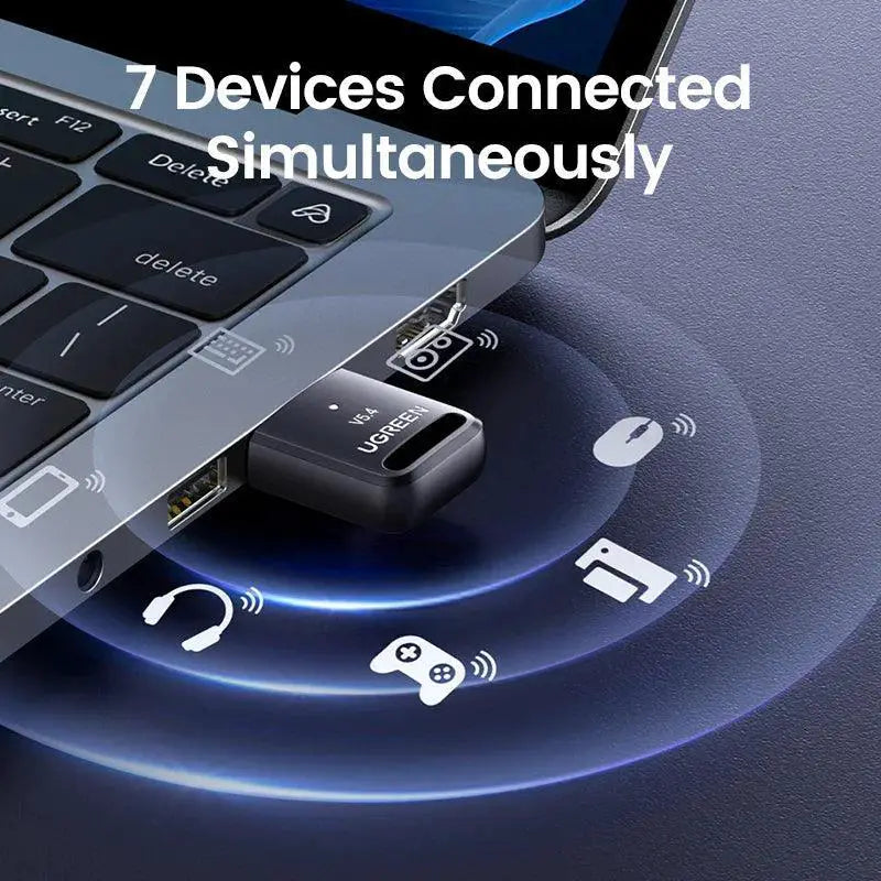 UGREEN Bluetooth Dongle Adapter Seamless Multi Device Use