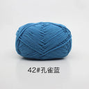 40-50g 4ply Milk Cotton Knitting Yarn For Crochet Craft