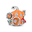 Sterling Silver Charm Beads Glowing