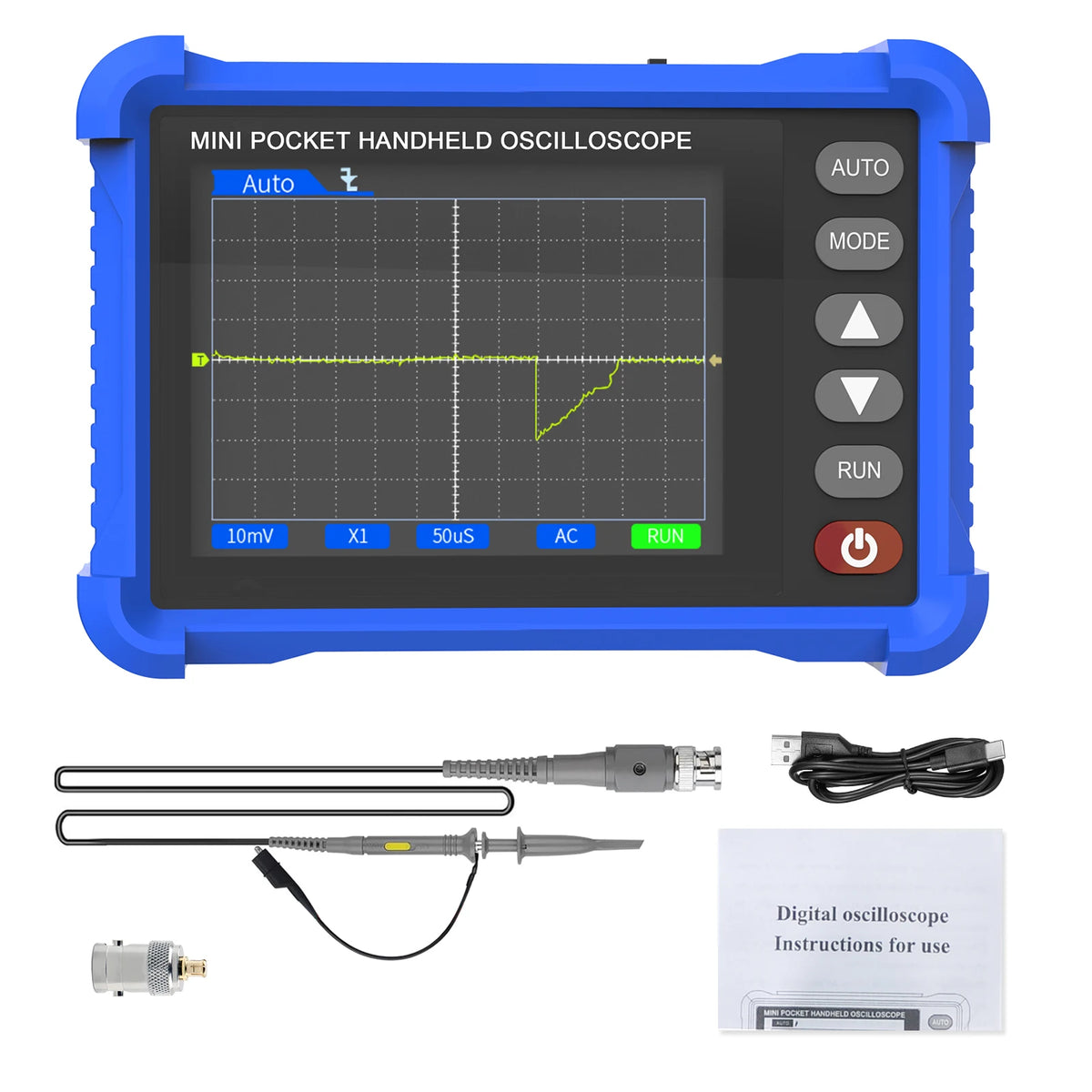 Holdpeak Hp Digital Oscilloscope Khz