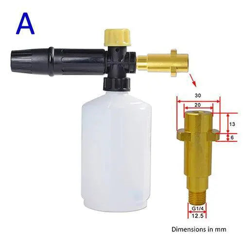 Car Foam Cannon For High Pressure Washers Thick Snow Foam