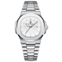 Square Stainless Steel Men Quartz Watch