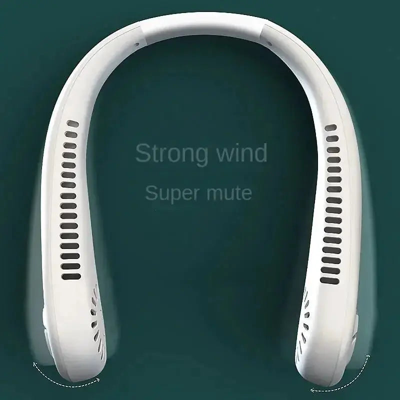 Fan Long Endurance Mini Neck Portable Bladeless Fan - OurLum.com