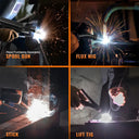 HITBOX HIM200 Spool-Gun Compatible MIG Welder