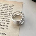 Sterling Silver Ring Adjustable Vintage