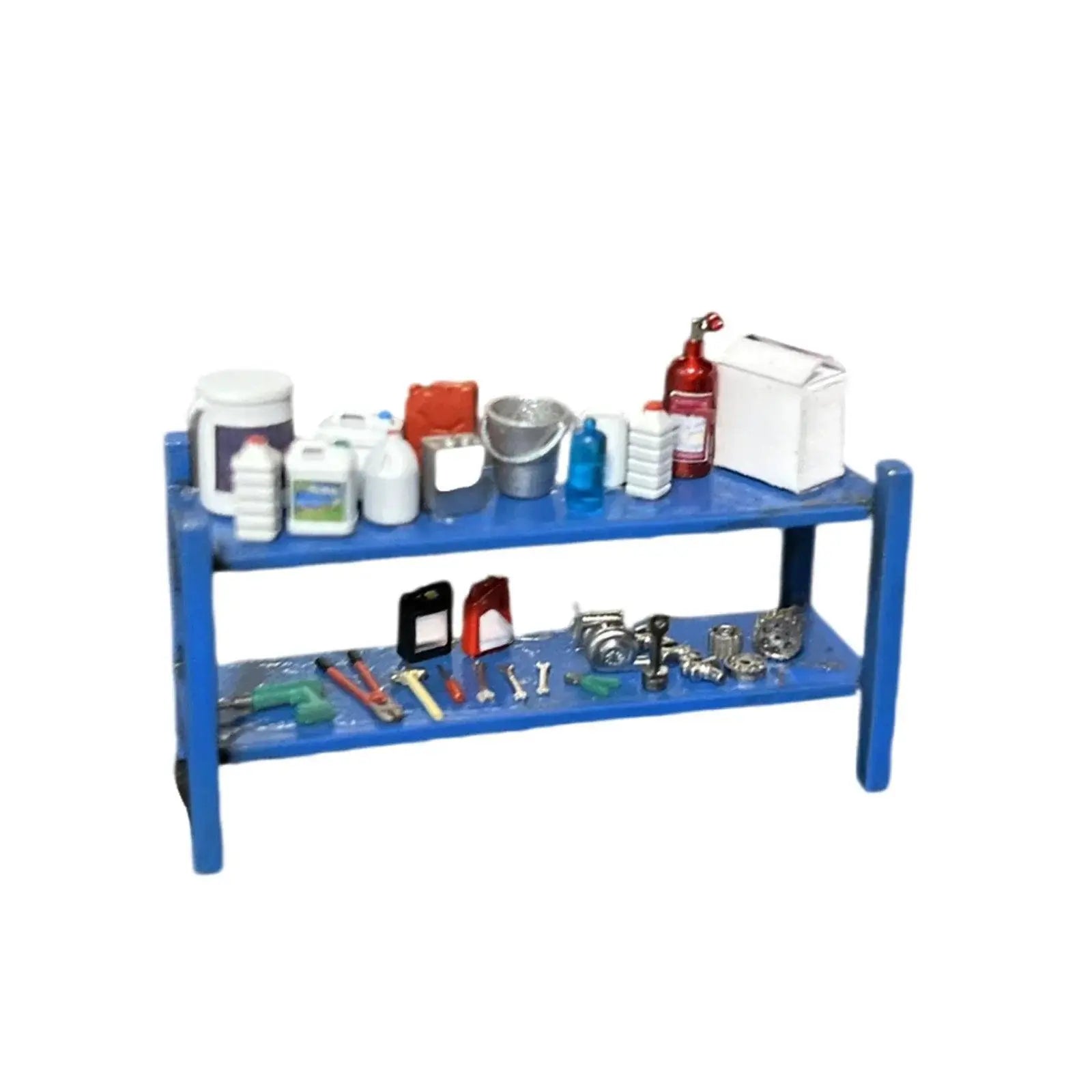1/64 Scale Diorama Tool Rack Model Car Repair Tools Accessories - OurLum.com