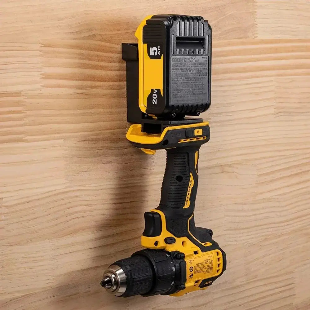 5Pcs Milwaukee Battery Wall Mount Tool Holder Storage