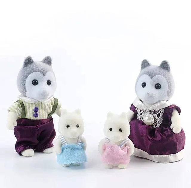 Forest Rabbit Family DIY Playset Interactive Toy for Kids